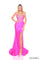 Prom Dresses Prom Beaded Corset Long Formal Sequin Dress Fuchsia
