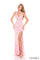 Prom Dresses Glitter Long Formal Mermaid Prom Dress Light Pink
