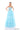 Prom Dresses Beaded Long Ball Gown Formal Ruffle Prom Dress Light Blue