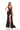Prom Dresses Prom Beaded Print Long Formal Overskirt Dress Black