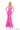 Prom Dresses Beaded Long Mermaid Fit Prom Formal Slit Dress Bright Pink