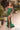 Prom Dresses Peated Long Formal Glitter 3D Floral Prom Dress Emerald