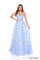 Prom Dresses Glitter Print Long Ball Gown Sequin Prom Dress Light Blue/Lilac