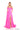 Prom Dresses A Line Beaded Long Formal Slit Prom Dress Pink