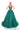 PromDresses Glitter Long Ball Gown Sequin Applique Prom Dress Emerald