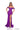 PromDresses Prom Long 3D Floral Fitted Formal Dress Dark Purple