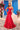 Prom Dresses Prom Long Glitter Mermaid Applique Formal Dress Red