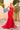 Prom Dresses Prom Fitted Long Floral Applique Formal Dress Red