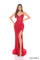 Prom Dresses Sequin Fitted Prom Long Formal Dress Red