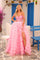 Prom Dresses Beaded Ball Gown Long 
Prom Dress Candy Pink