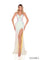 Prom Dresses Prom Fitted Sequin Long Formal Slit DressYellow