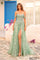 Prom Dresses Prom Long A Line Formal Lace Glitter Dress Avocado