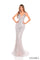 Prom Dresses Long Formal Mermaid Beaded Prom Dress Silver/Nude