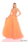 Prom Dresses Prom Long Ball Gown Applique Corset Formal Dress Orange
