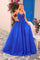Prom Dresses Prom Long Ball Gown Applique Formal Dress Royal Blue