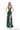 Prom Dresses Fitted Long Formal Prom Metallic Evening Dress  Emerald