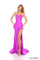 Prom Dresses Prom Long Mermaid Fit Beaded Formal Dress Magenta