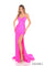 Prom Dresses Prom Long Fitted Skirt Formal Dress Fuchsia