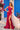 Prom Dresses Prom Fitted Slit Long Formal 3D Floral Applique Dress Wine