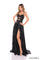 Prom Dresses Prom A Line Mettalic Long Formal Dress Black