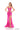 Prom Dresses Long Fitted Slit Beaded Metallic Prom Formal Dress Fuchsia