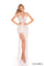 Prom Dresses Prom Fitted Long Formal Beaded Dress 
Ivory/Gold/Silver