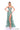 Prom Dresses Fitted Sequin Long Ruffle Prom Dress  Sage