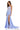 Prom Dresses Fitted Long Floral Sequin Prom Dress Periwinkle