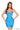 Cocktail Dresses Short Fitted Jersey Cocktail Dress Peacock