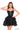 Cocktail Dresses Homecoming Short Fitted Cocktail Dress  Black