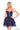 Cocktail Dresses Homecoming Short Fitted Cocktail Dress  Navy