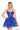 Cocktail Dresses Homecoming Short Fitted Cocktail Dress  Royal Blue
