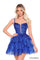 Cocktail Dresses Homecoming Short Fitted Cocktail Dress  Royal Blue