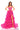 Prom Dresses Long Beaded Lace Floral Ball Gown Prom Dress Fuchsia