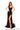 Prom Dresses Fitted Beaded Long Prom Dress Black