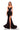 Prom Dresses Fitted Floral Long Sequin Prom Dress Black/Multi