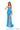 Prom Dresses Fitted Lace Long Slit Prom Dress Turquoise