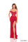 Prom Dresses Prom Fitted Long Formal Beaded Evening Gown Red