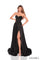 Prom Dresses Long Formal Beaded Slit Evening Prom Gown Red