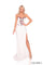Prom Dresses Beaded Long Evening Formal Fitted Prom Gown Ivory/Multi