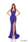 Prom Dresses Prom Beaded Long Formal Fitted Prom Gown Bright Royal