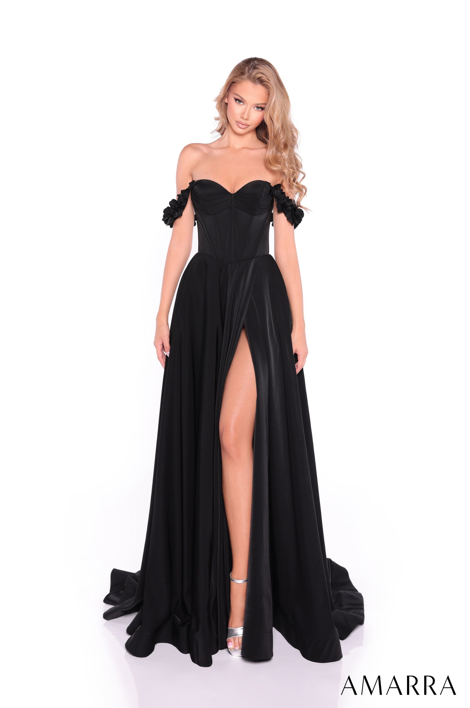 Prom Dresses Long Evening A Line Prom Dress Black