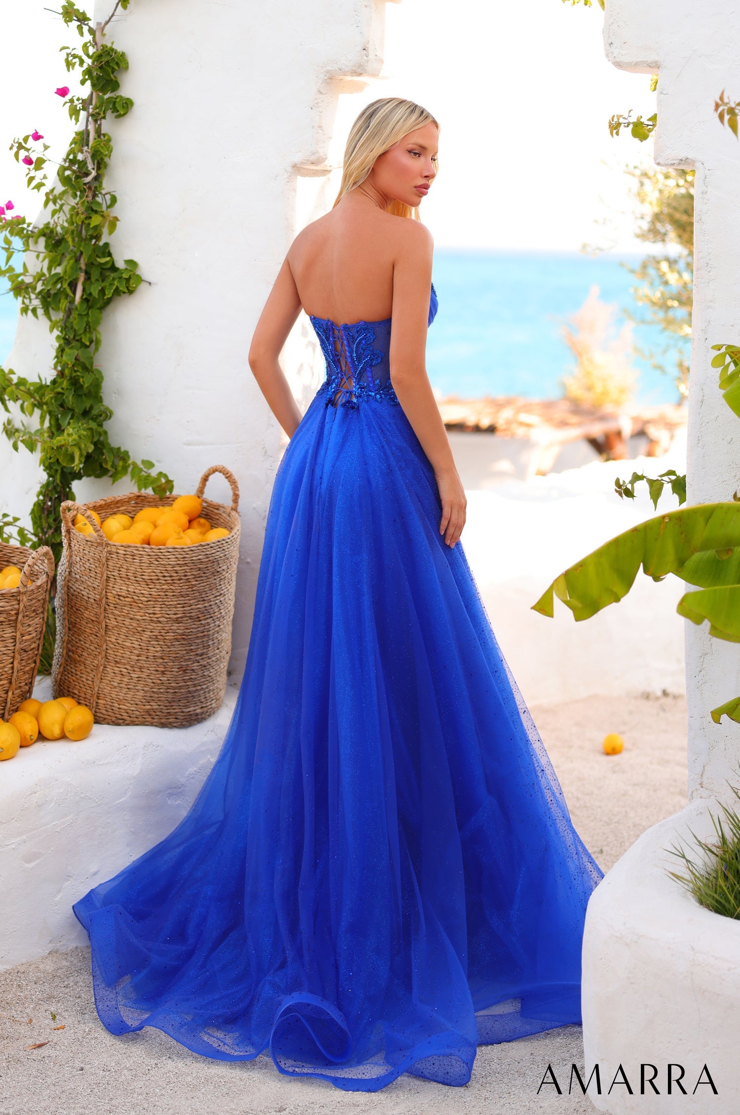 Prom Dresses Long Sequin Lace A Line Prom Dress Royal Blue
