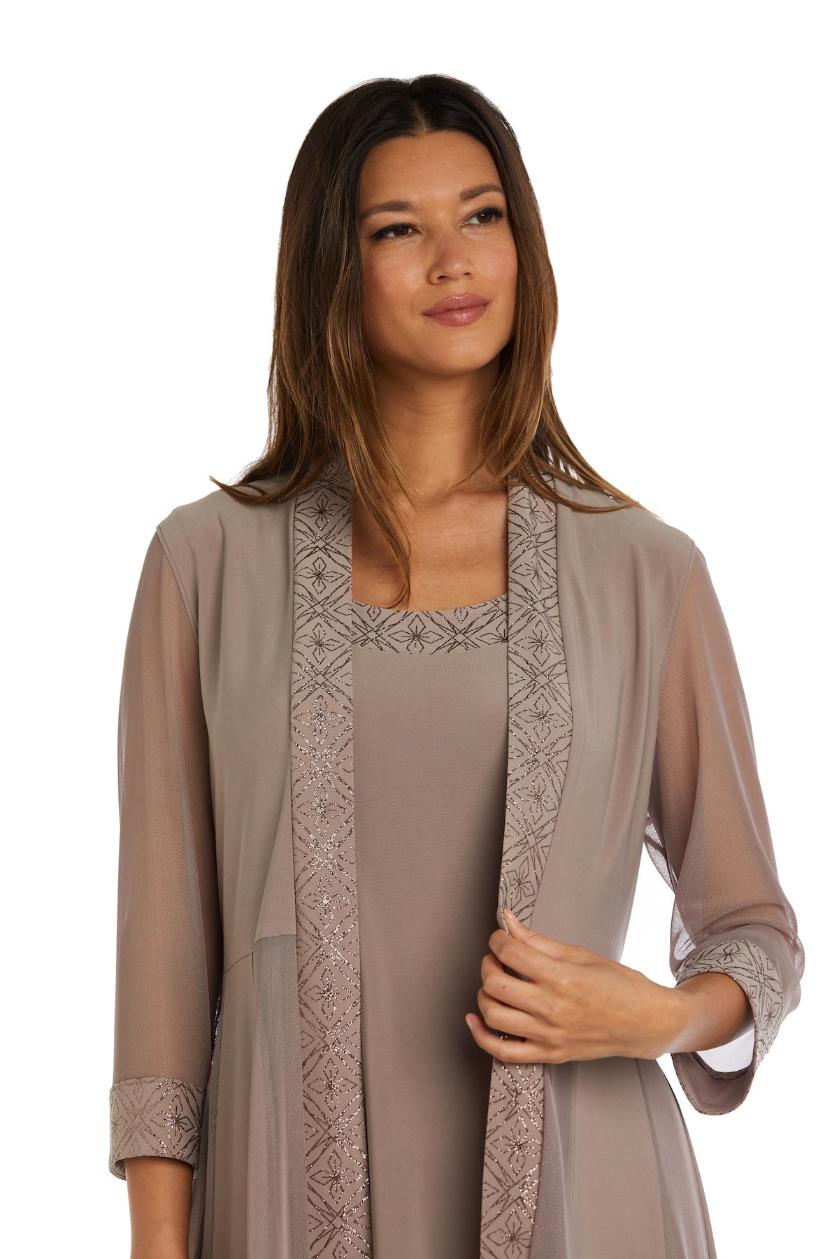 R&M Richards 8993 Short Mother Of The Bride Dress
