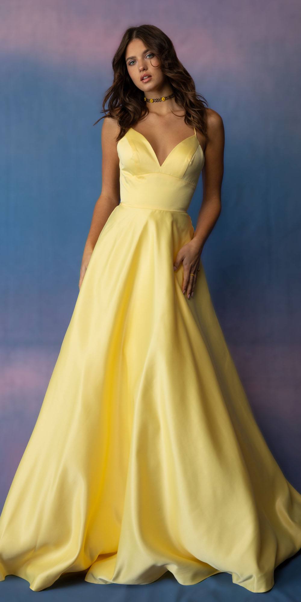 Prom Dresses Long Prom Formal A Line Dress Eureka Fashion 9008 Yellow