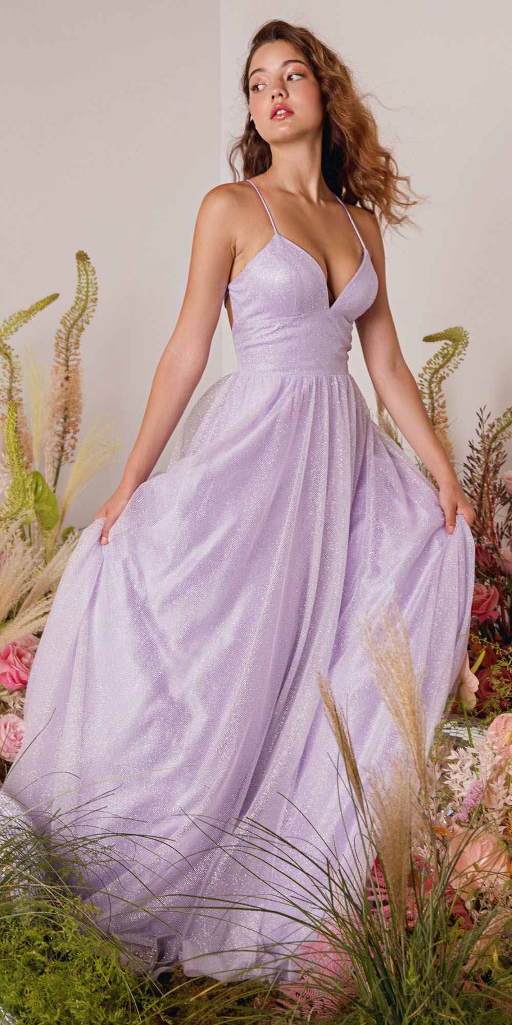 Long Prom Formal A Line Glitter Dress Eureka Fashion 9009