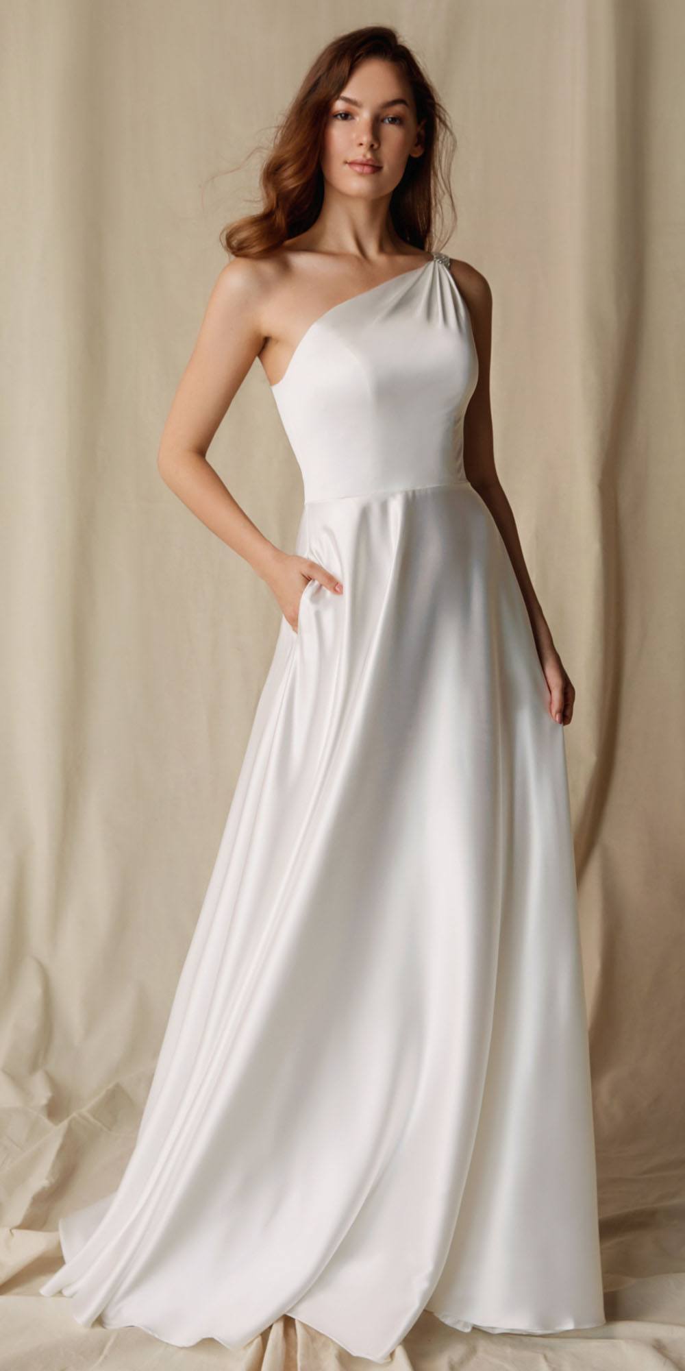 Wedding Dresses Long Wedding Bridal Evening Dress Eureka Fashion 9025 Off White