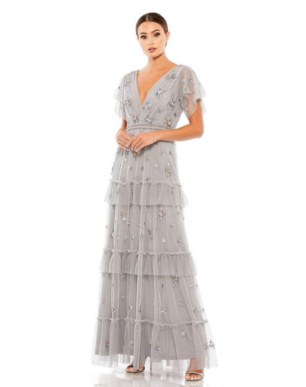 Long Formal Evening Gown Evening Silhouette Mac Duggal 9068