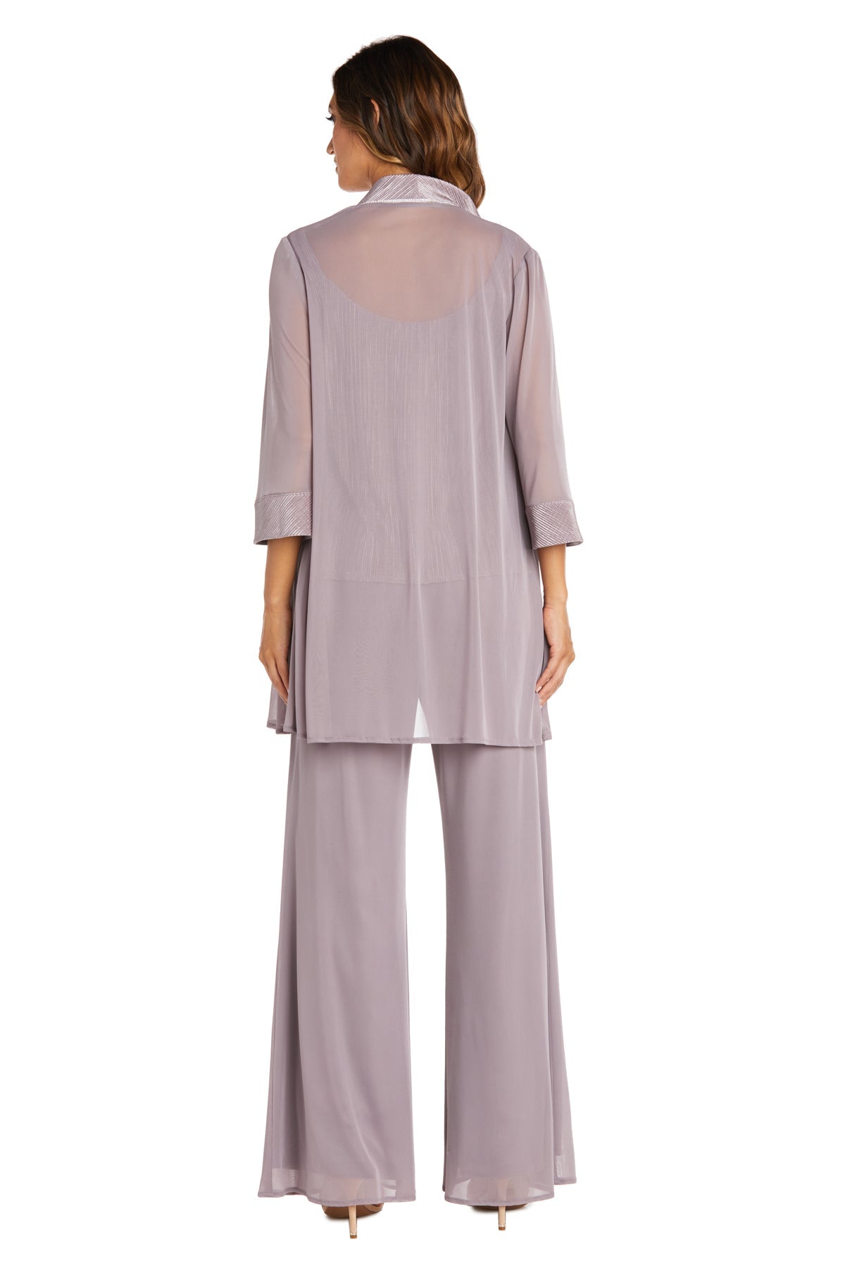 R&M Richards 9084D Long Formal Jacket Pantsuit