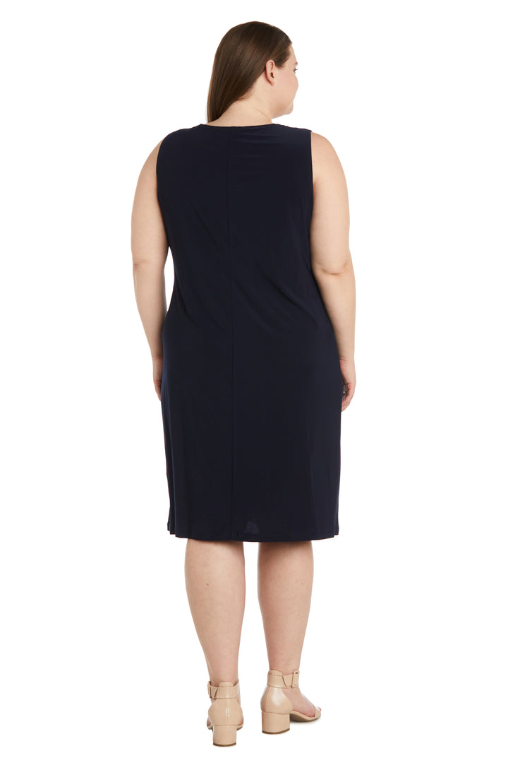 R&M Richards 9089W Plus Size Short Jacket Dress